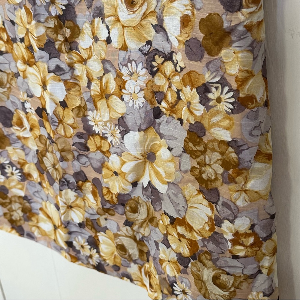 Vintage 60s/70s Mod Floral Dress Sz S - Picture 6 of 9
